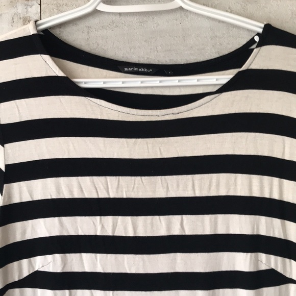 Marimekko Black and White Striped Dress - Picture 6 of 12